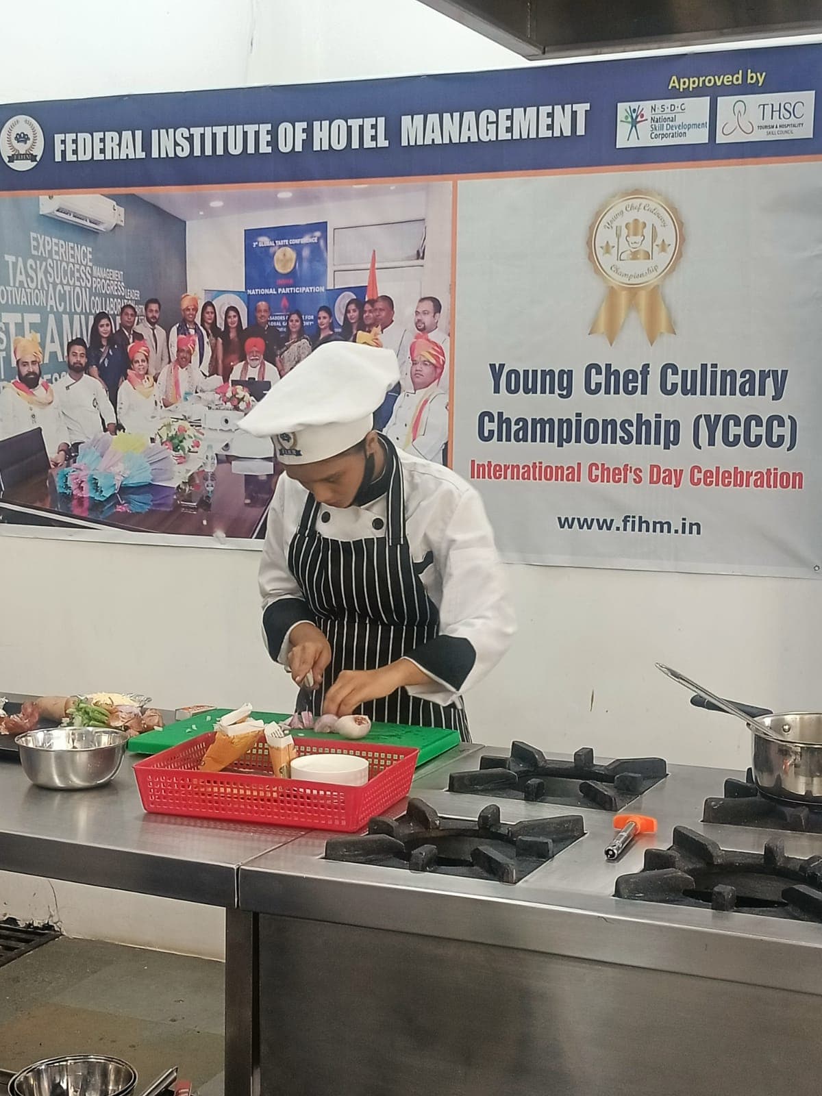 Federal Institute Of Hotel Management Noida Young Chef Culinary Championship photo 9